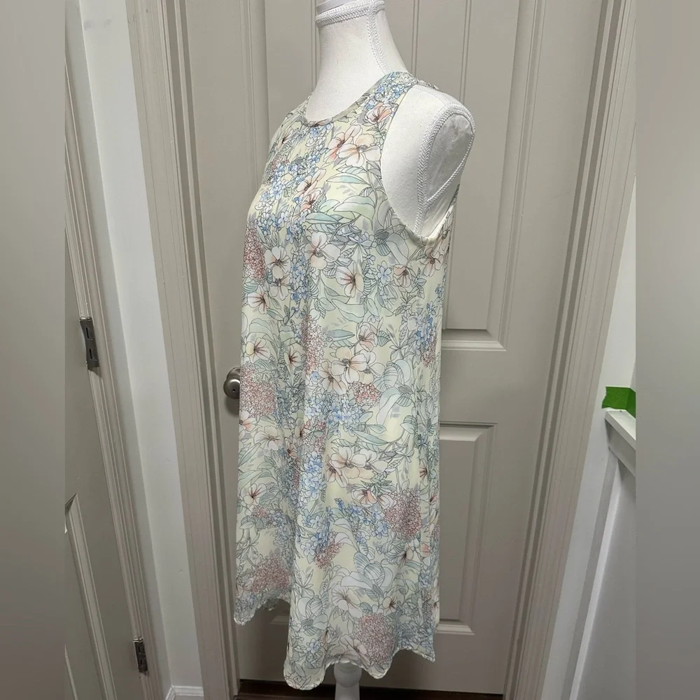 Tommy Hilfiger Pastel Floral Midi Dress - Picture 3 of 5